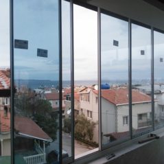 Isı camlı cam balkon